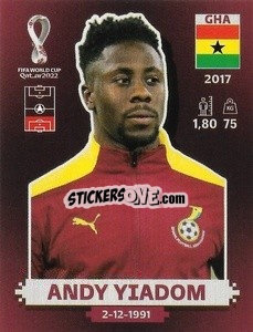Sticker Andy Yiadom - FIFA World Cup Qatar 2022. Oryx Edition - Panini
