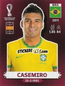 Cromo Casemiro - FIFA World Cup Qatar 2022. Oryx Edition - Panini