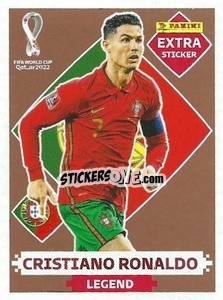 Figurina Cristiano Ronaldo (Portugal) - FIFA World Cup Qatar 2022. Oryx Edition - Panini