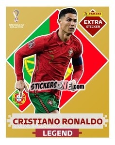 Cromo Cristiano Ronaldo (Portugal) - FIFA World Cup Qatar 2022. Oryx Edition - Panini
