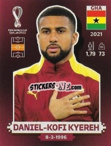 Figurina Daniel-Kofi Kyereh - FIFA World Cup Qatar 2022. Oryx Edition - Panini