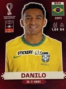 Figurina Danilo - FIFA World Cup Qatar 2022. Oryx Edition - Panini