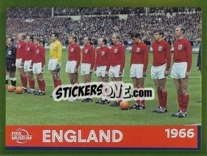 Sticker England 1966 - FIFA World Cup Qatar 2022. Oryx Edition - Panini