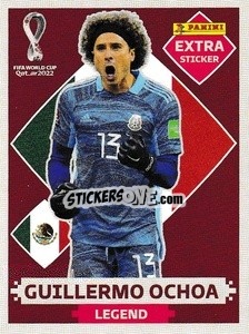 Figurina Guillermo Ochoa (Mexico) - FIFA World Cup Qatar 2022. Oryx Edition - Panini