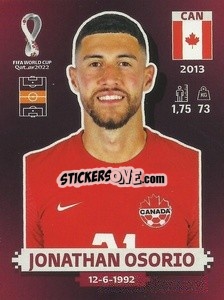 Sticker Jonathan Osorio - FIFA World Cup Qatar 2022. Oryx Edition - Panini