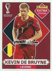 Sticker Kevin De Bruyne (Belgium) - FIFA World Cup Qatar 2022. Oryx Edition - Panini