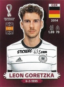Cromo Leon Goretzka - FIFA World Cup Qatar 2022. Oryx Edition - Panini