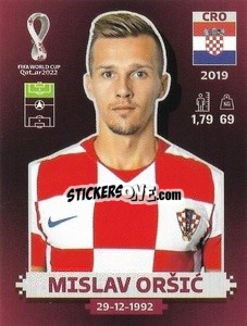 Figurina Mislav Oršić - FIFA World Cup Qatar 2022. Oryx Edition - Panini