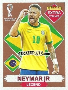 Sticker Neymar Jr (Brazil) - FIFA World Cup Qatar 2022. Oryx Edition - Panini