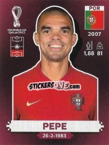 Sticker Pepe - FIFA World Cup Qatar 2022. Oryx Edition - Panini
