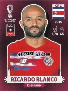 Figurina Ricardo Blanco - FIFA World Cup Qatar 2022. Oryx Edition - Panini