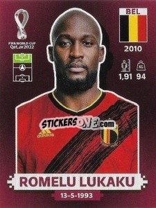Sticker Romelu Lukaku - FIFA World Cup Qatar 2022. Oryx Edition - Panini