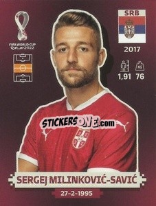 Sticker Sergej Milinković-Savić