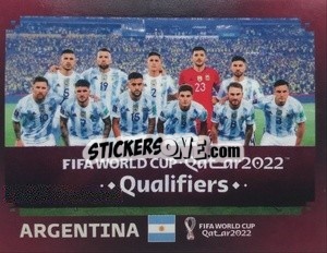 Sticker Team Shot - FIFA World Cup Qatar 2022. Oryx Edition - Panini