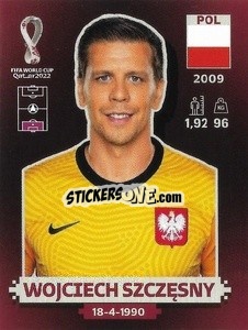 Cromo Wojciech Szczęsny - FIFA World Cup Qatar 2022. Oryx Edition - Panini