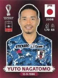 Sticker Yuto Nagatomo - FIFA World Cup Qatar 2022. Oryx Edition - Panini