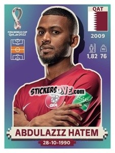 Cromo Abdulaziz Hatem - FIFA World Cup Qatar 2022. US Edition - Panini