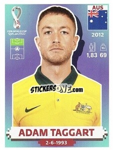 Sticker Adam Taggart - FIFA World Cup Qatar 2022. US Edition - Panini