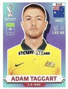 Cromo Adam Taggart - FIFA World Cup Qatar 2022. US Edition - Panini