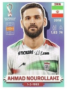 Cromo Ahmad Nourollahi - FIFA World Cup Qatar 2022. US Edition - Panini