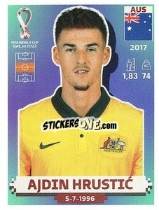 Cromo Ajdin Hrustić - FIFA World Cup Qatar 2022. US Edition - Panini