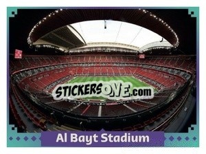 Figurina Al Bayt Stadium indoor - FIFA World Cup Qatar 2022. US Edition - Panini