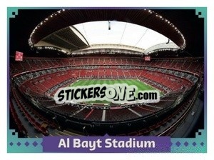 Figurina Al Bayt Stadium indoor