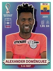 Cromo Alexander Domínguez - FIFA World Cup Qatar 2022. US Edition - Panini