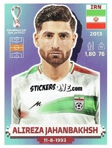 Sticker Alireza Jahanbakhsh - FIFA World Cup Qatar 2022. US Edition - Panini