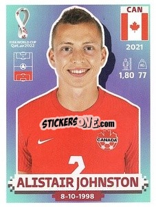 Cromo Alistair Johnston - FIFA World Cup Qatar 2022. US Edition - Panini