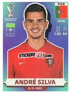 Sticker André Silva - FIFA World Cup Qatar 2022. US Edition - Panini