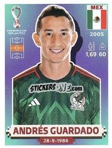 Cromo Andrés Guardado