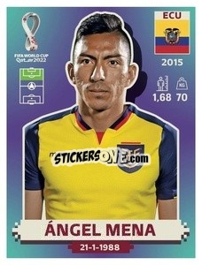 Cromo Ángel Mena - FIFA World Cup Qatar 2022. US Edition - Panini