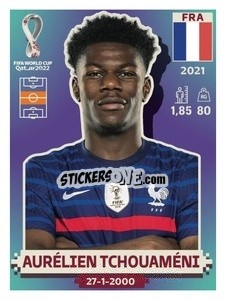 Sticker Aurélien Tchouaméni - FIFA World Cup Qatar 2022. US Edition - Panini
