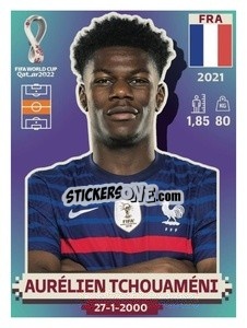 Cromo Aurélien Tchouaméni - FIFA World Cup Qatar 2022. US Edition - Panini