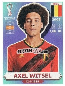 Sticker Axel Witsel - FIFA World Cup Qatar 2022. US Edition - Panini