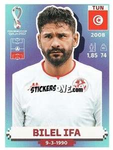 Sticker Bilel Ifa - FIFA World Cup Qatar 2022. US Edition - Panini