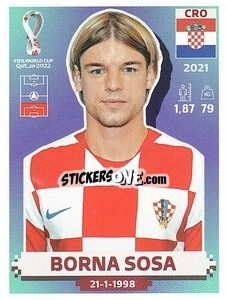 Sticker Borna Sosa - FIFA World Cup Qatar 2022. US Edition - Panini