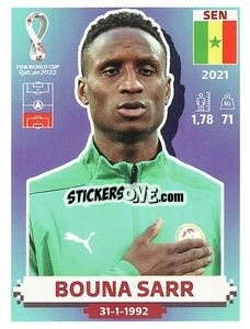Sticker Bouna Sarr - FIFA World Cup Qatar 2022. US Edition - Panini