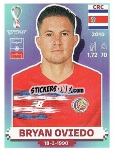 Sticker Bryan Oviedo - FIFA World Cup Qatar 2022. US Edition - Panini