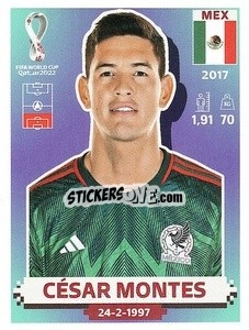 Sticker César Montes