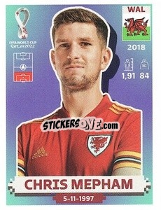 Cromo Chris Mepham - FIFA World Cup Qatar 2022. US Edition - Panini