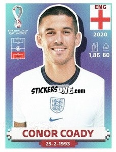 Cromo Conor Coady - FIFA World Cup Qatar 2022. US Edition - Panini