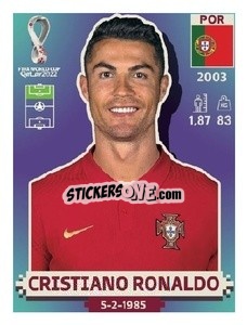 Sticker Cristiano Ronaldo - FIFA World Cup Qatar 2022. US Edition - Panini