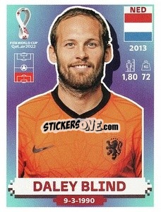 Sticker Daley Blind - FIFA World Cup Qatar 2022. US Edition - Panini