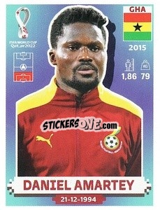 Sticker Daniel Amartey - FIFA World Cup Qatar 2022. US Edition - Panini
