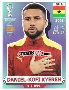 Figurina Daniel-Kofi Kyereh - FIFA World Cup Qatar 2022. US Edition - Panini