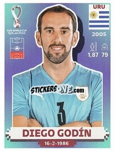 Sticker Diego Godín