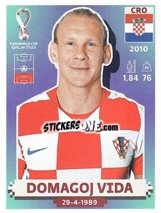 Sticker Domagoj Vida - FIFA World Cup Qatar 2022. US Edition - Panini