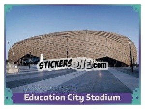 Figurina Education City Stadium - FIFA World Cup Qatar 2022. US Edition - Panini